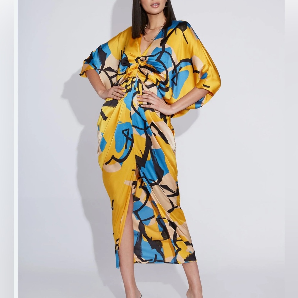 Gabriel Union Drape Dress size S